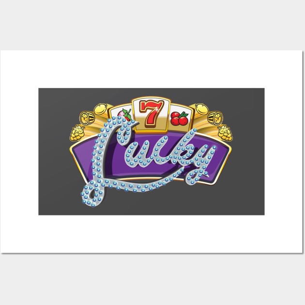 Your Lucky Number Seven Wall Art by dojranliev